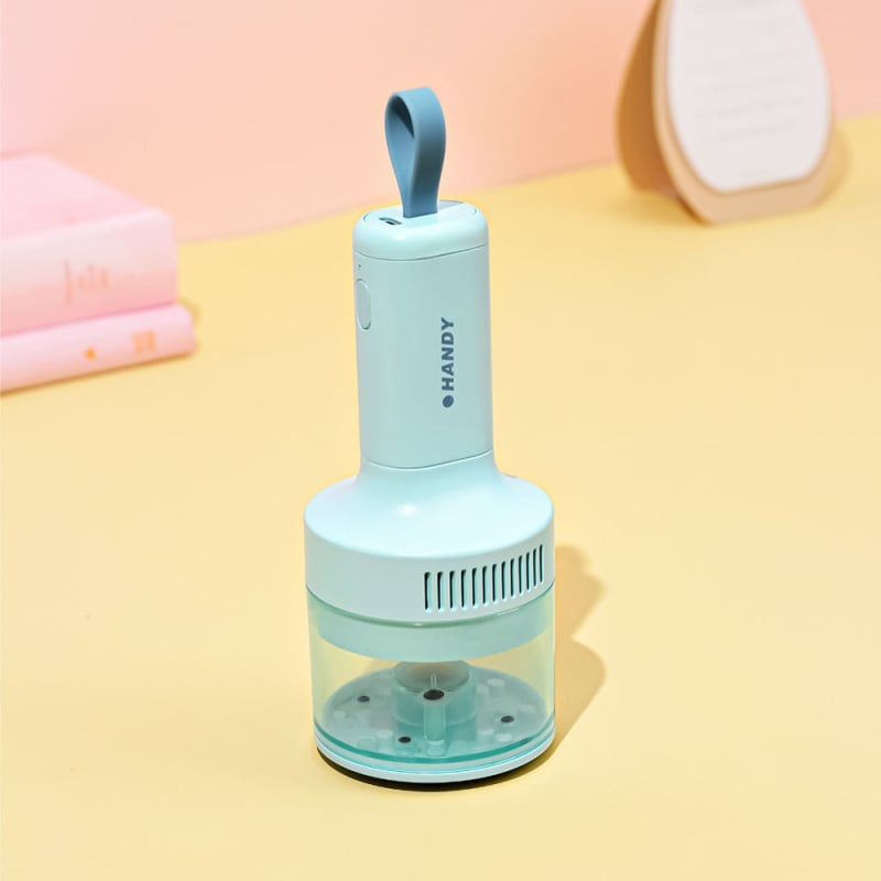 Portatīvs bezvadu rokas putekļsūcējs ar USB uzlādi, bez iebūvētās akumulatora, ideāli piemērots tastatūras tīrīšanai