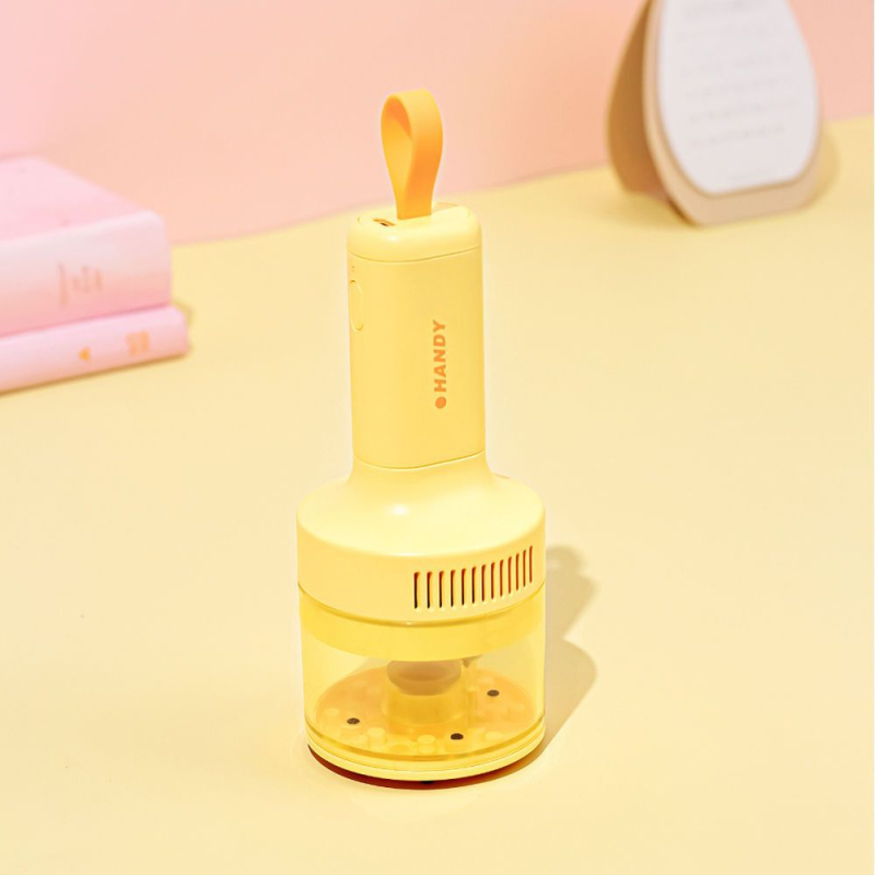 Portatīvs bezvadu rokas putekļsūcējs ar USB uzlādi, bez iebūvētās akumulatora, ideāli piemērots tastatūras tīrīšanai