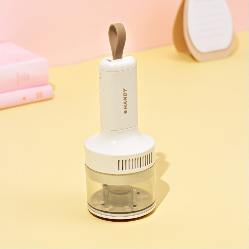 Portatīvs bezvadu rokas putekļsūcējs ar USB uzlādi, bez iebūvētās akumulatora, ideāli piemērots tastatūras tīrīšanai