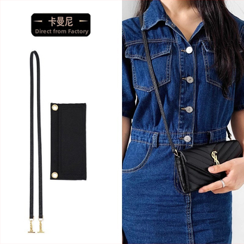 Kamani pečių juosta per transformuojamą piniginę su metalo grandine – rankinės/pečių juosta, ruduo 2023