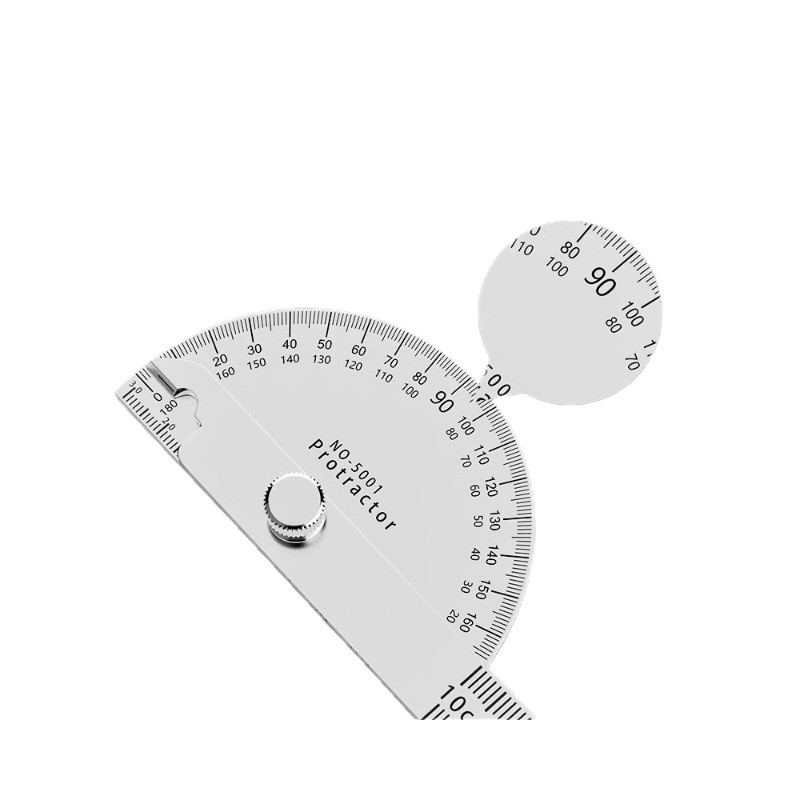 Neck Strength Nerūsējošā tērauda augstas precizitātes leņķu mērītājs ar daudzfunkcionālu mērierīci koka darbnīcai un rūpniecībai