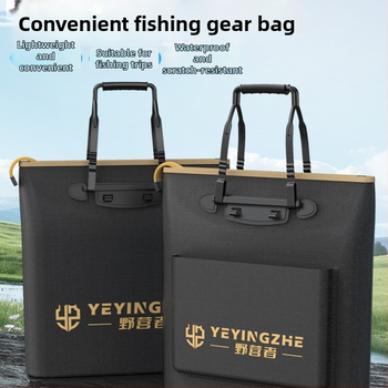 Портативна чанта за риболовно оборудване с дръжка, водоустойчива и усилена; Марка: Other; Материал: коприна; Номер на изделието: F98SHH7869MT98; Произход: Китай