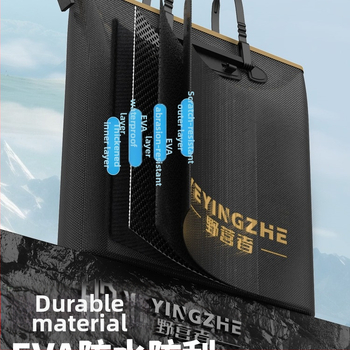 Портативна чанта за риболовно оборудване с дръжка, водоустойчива и усилена; Марка: Other; Материал: коприна; Номер на изделието: F98SHH7869MT98; Произход: Китай