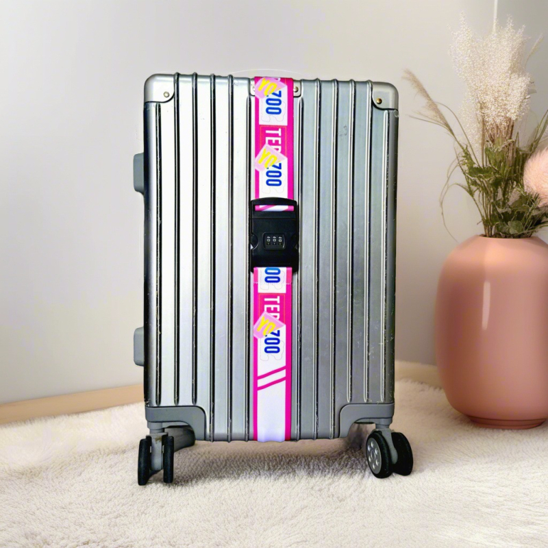 Ζώνη αποσκευών Teddy Zoo με κωδικό πρόσβασης — υπερ-ελαφριά, ανθεκτική στη φθορά, ανθεκτική σε σεισμούς; Πολυεστέρας TD4002, μοτίβο ζώου, καλοκαίρι 2025