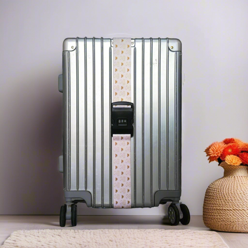 Ζώνη αποσκευών Teddy Zoo με κωδικό πρόσβασης — υπερ-ελαφριά, ανθεκτική στη φθορά, ανθεκτική σε σεισμούς; Πολυεστέρας TD4002, μοτίβο ζώου, καλοκαίρι 2025