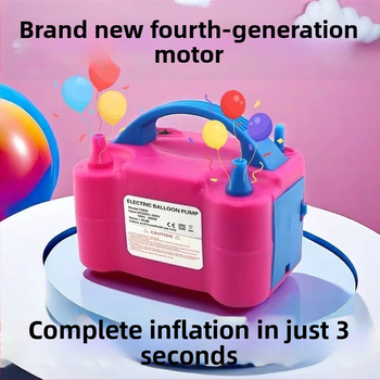 Sestās paaudzes pilnīgi automatizēta elektriskā gaisa inflatora, ar divām atverēm, pārnēsājama