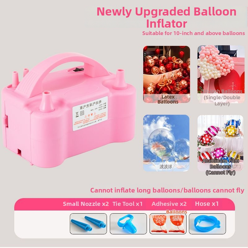 Sestās paaudzes pilnīgi automatizēta elektriskā gaisa inflatora, ar divām atverēm, pārnēsājama