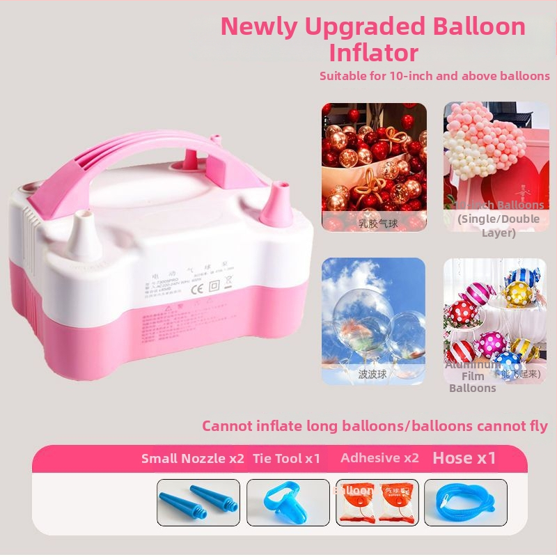 Sestās paaudzes pilnīgi automatizēta elektriskā gaisa inflatora, ar divām atverēm, pārnēsājama