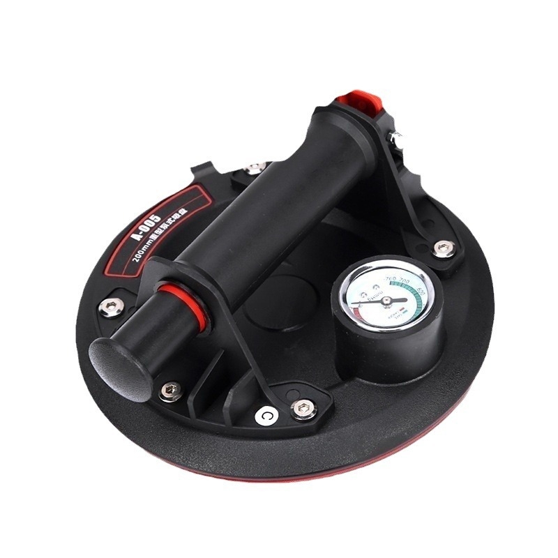 Rokas vakuuma pārvadāšanas iekārta ar Li bateriju, gan manuālais, gan elektriskais režīms, automātiska gaisa papildināšana, stikla un flīžu pārvadāšanai