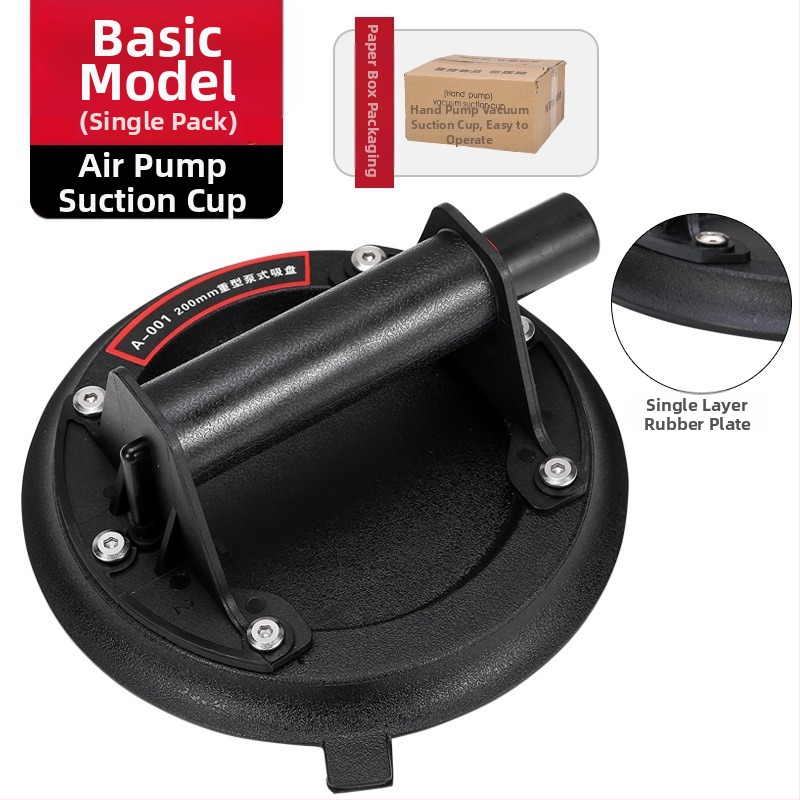 Rokas vakuuma pārvadāšanas iekārta ar Li bateriju, gan manuālais, gan elektriskais režīms, automātiska gaisa papildināšana, stikla un flīžu pārvadāšanai