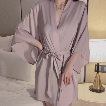 Ice Silk hálóing vállpántos, V-nyakú, ujjatlan, hát nélküli, antibakteriális