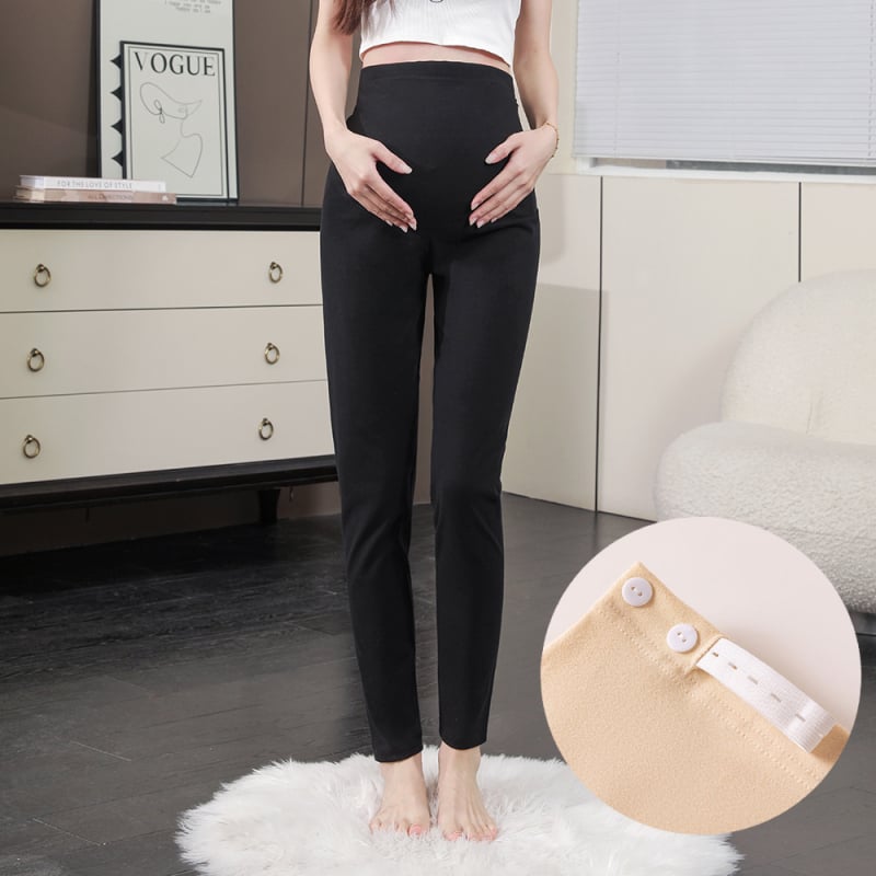 Θερμαντικά παντελόνια εγκυμοσύνης με υψηλή μέση, Derong βελουρινό φινίρισμα διπλής όψης, κοιλιακή στήριξη, 90–95% πολυεστέρας, υψηλή ελαστικότητα