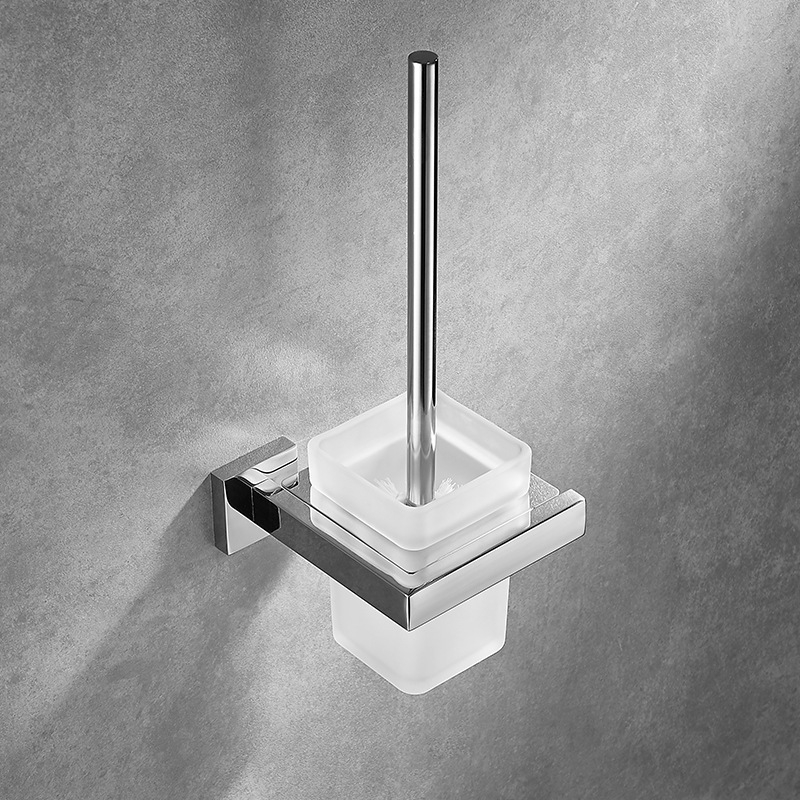 Set suport prosoape din oțel inoxidabil 304, țeavă pătrată cu două niveluri, finisaj lustruit, încărcare 20 kg, design modern