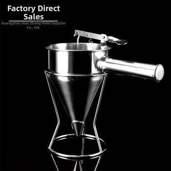 Takoyaki rīks ar statīvu, nerūsējošais tērauds, Xiao Zhang zīmols, logotipa druka iespējama, neregulārs dizains