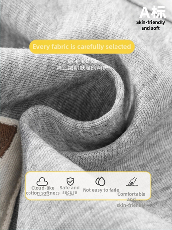 Pantaloni pentru bebeluși cu crotch deschis, unisex, stil simplu, 60% poliester 40% bumbac, talie medie cu elastic, material moale, primăvară și toamnă