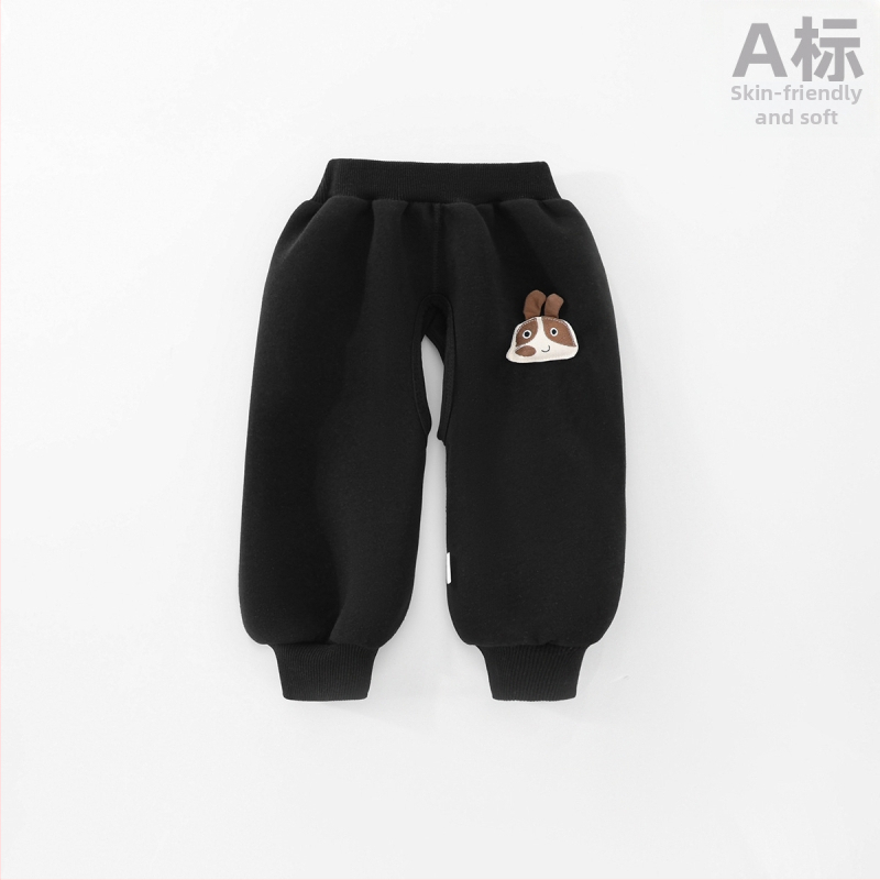 Pantaloni pentru bebeluși cu crotch deschis, unisex, stil simplu, 60% poliester 40% bumbac, talie medie cu elastic, material moale, primăvară și toamnă