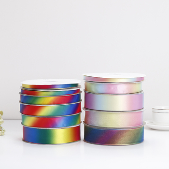 Autonomy panglică poliester gradient pentru ambalare de cadouri și proiecte DIY