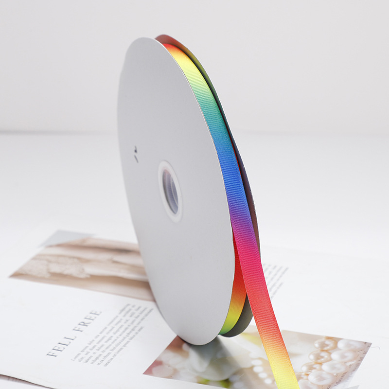 Autonomy panglică poliester gradient pentru ambalare de cadouri și proiecte DIY