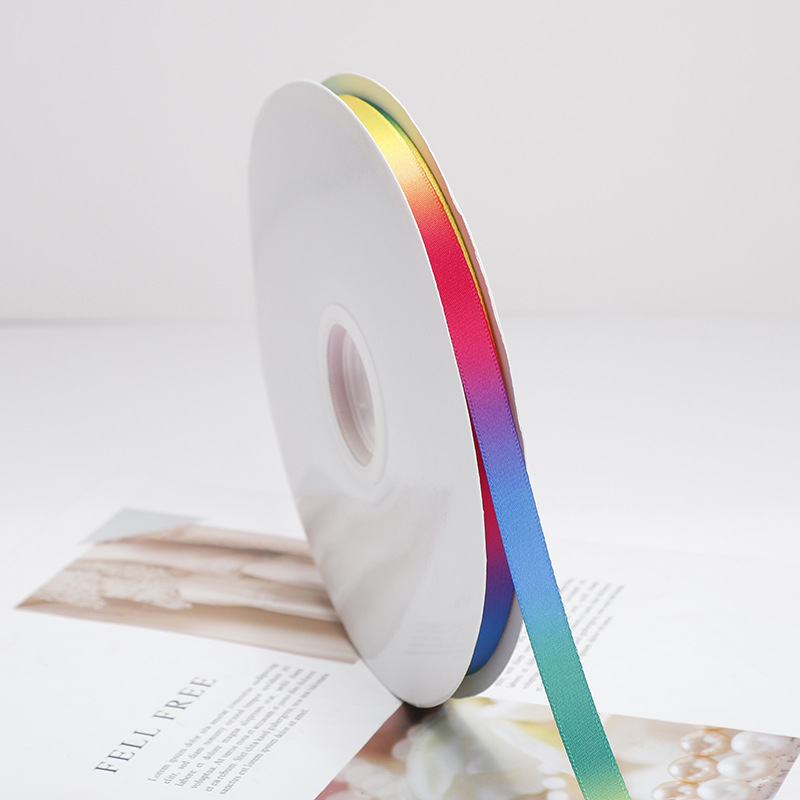 Autonomy panglică poliester gradient pentru ambalare de cadouri și proiecte DIY