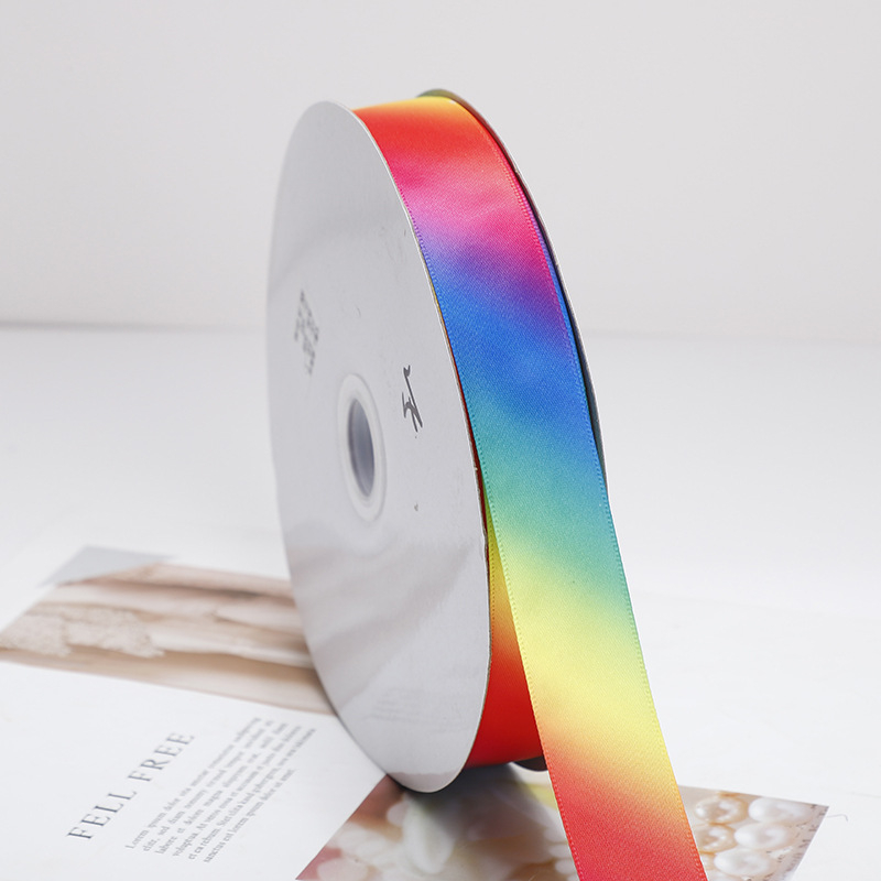 Autonomy panglică poliester gradient pentru ambalare de cadouri și proiecte DIY