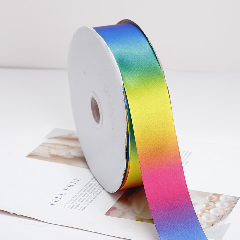 Autonomy panglică poliester gradient pentru ambalare de cadouri și proiecte DIY