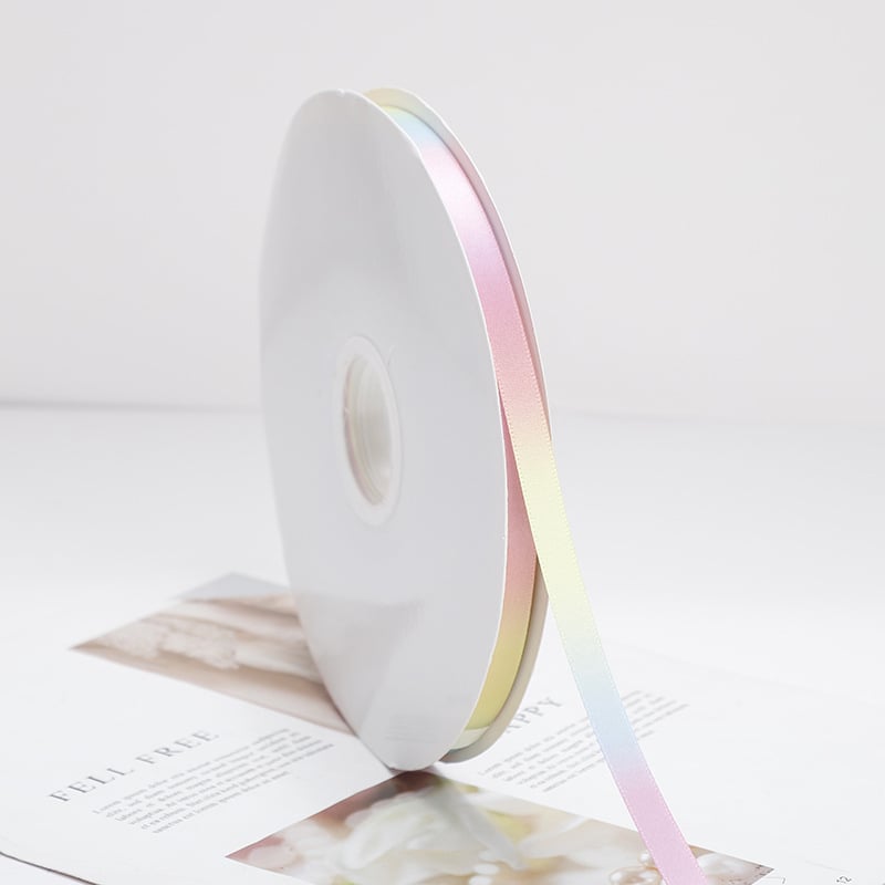 Autonomy panglică poliester gradient pentru ambalare de cadouri și proiecte DIY