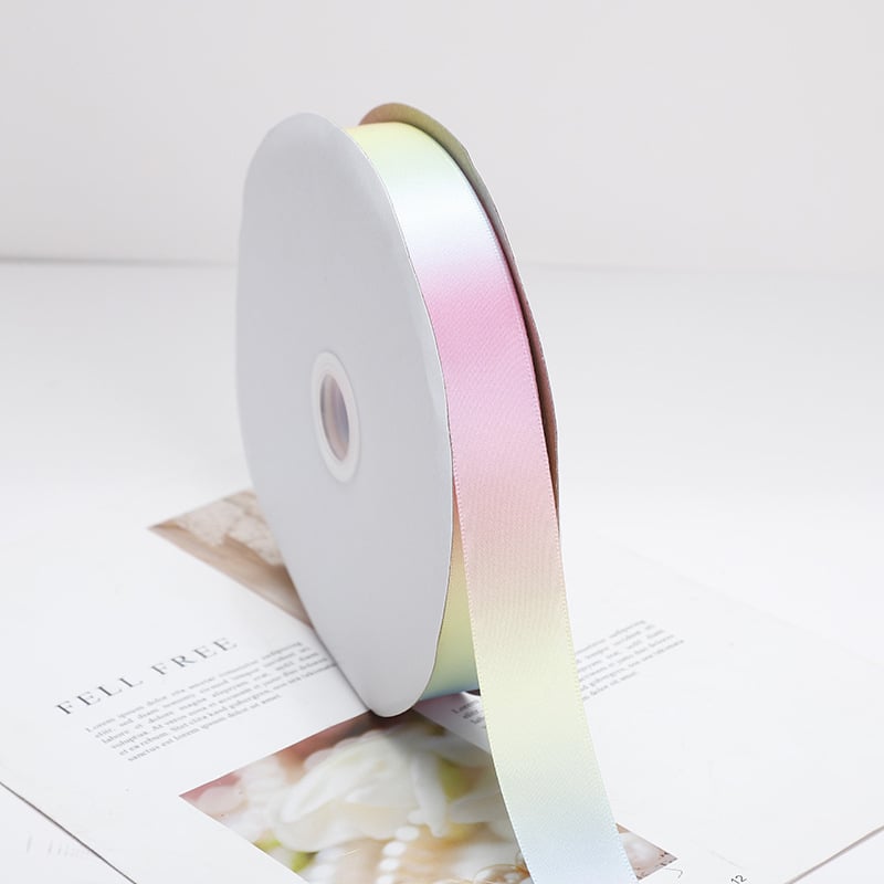 Autonomy panglică poliester gradient pentru ambalare de cadouri și proiecte DIY