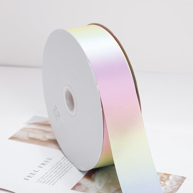 Autonomy panglică poliester gradient pentru ambalare de cadouri și proiecte DIY