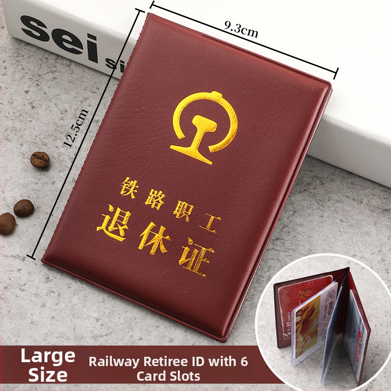 Θήκη Αδειας Εργασίας Σιδηροδρομικών από Γνήσιο Δέρμα, Unisex, Στυλ Ουδέτερο, Έκδοση Φθινόπωρο 2020, Για Καθημερινή Χρήση