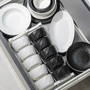 Set posuđa: keramika s pod-glazur, nepravilnog oblika, modern minimalistički stil, za kućnu upotrebu, otporno na mikrovalnu