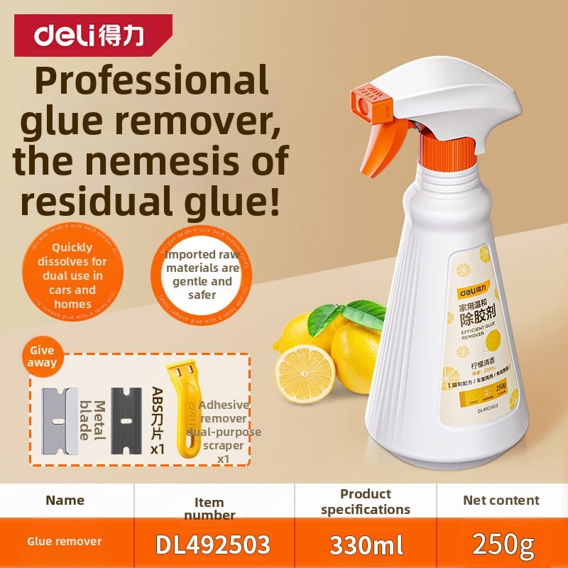 Почистващ препарат за премахване на лепило — марка Effective; за домашна употреба; срок на годност 3 години; код на продукта Dl944040