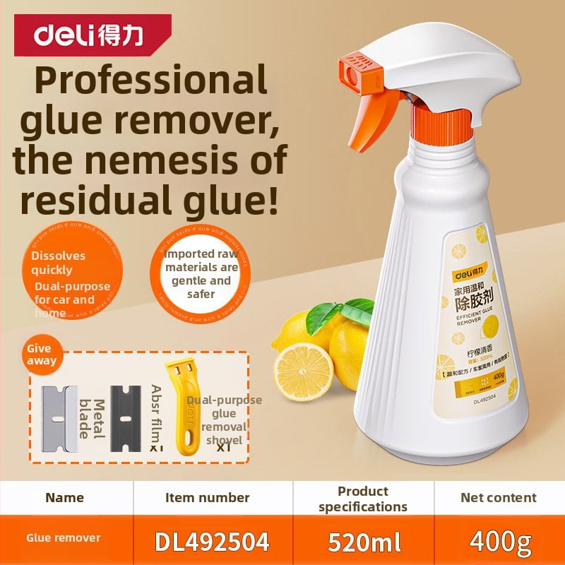 Почистващ препарат за премахване на лепило — марка Effective; за домашна употреба; срок на годност 3 години; код на продукта Dl944040