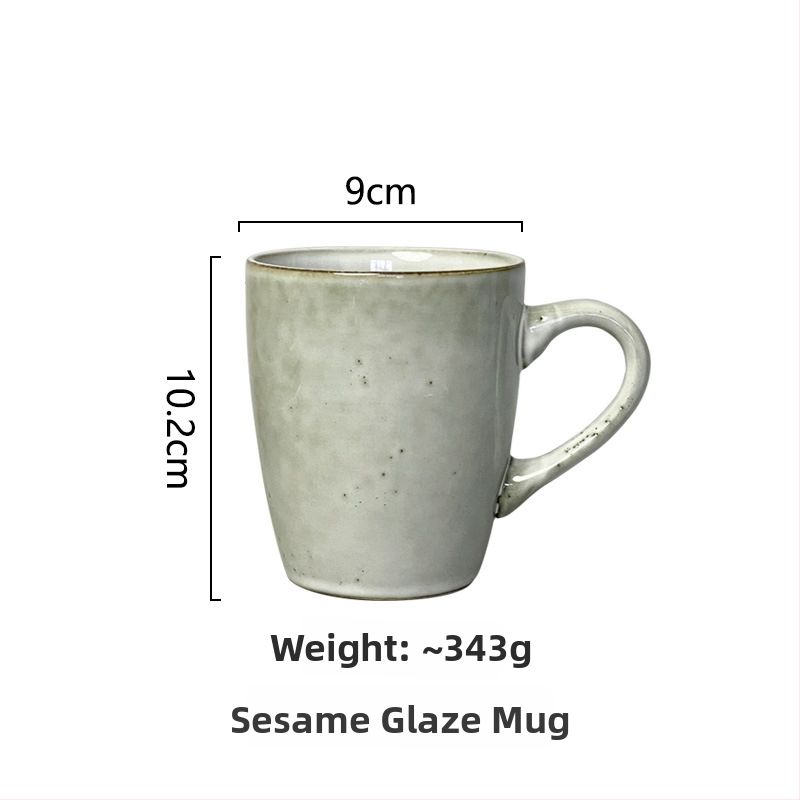 Set de veselă din porțelan, stil japonez retro — boluri, farfurii și farfurioare pentru paste; model monocrom, glazură la cuptor, compatibil cu microunde