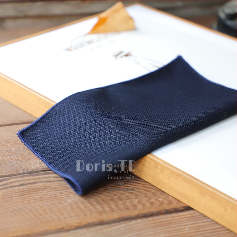 Batistă de buzunar pentru sacou, stil coreean, textură groasă de tip lână (Material: fir poliester; Stil: lână sintetică; Sezon: vară 2023; Ambalare: en gros)
