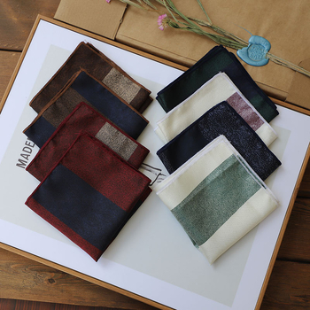 Batistă de buzunar – dungată, amestec poliester, stil business, vara 2022