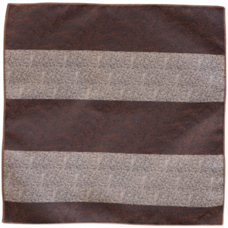 Batistă de buzunar – dungată, amestec poliester, stil business, vara 2022