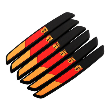 Λωρίδα αποφυγής κραδασμών για πόρτες και καθρέφτες – σετ 6 τεμαχίων, μακρύτερο, υλικό σιλικόνη (PVC), μοντέλο 0-11, γενική συμβατότητα