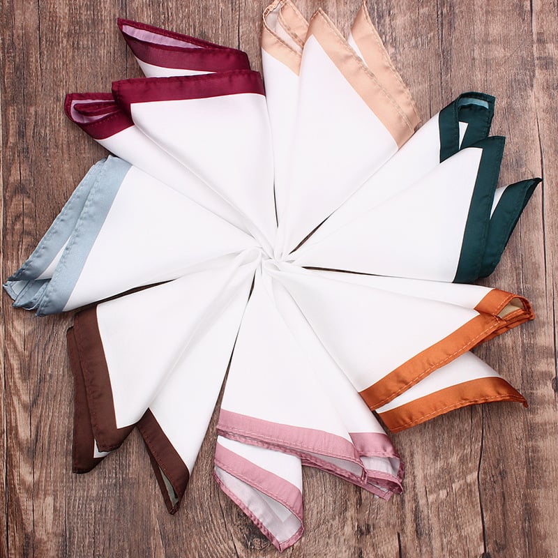 Batistă de buzunar cu model punctat, țesătură jacquard, material poliester, stil modern