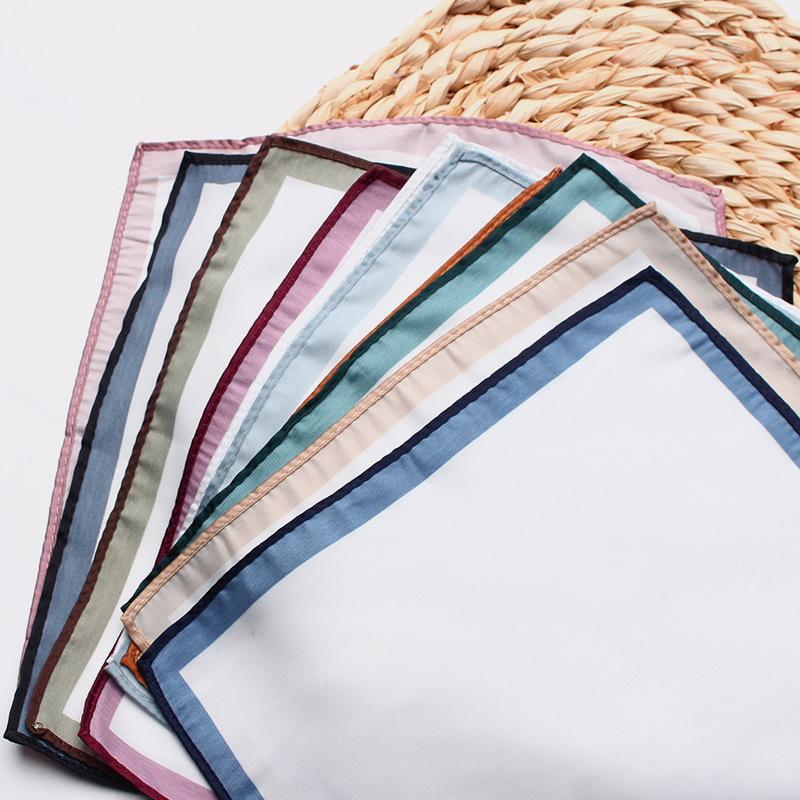 Batistă de buzunar cu model punctat, țesătură jacquard, material poliester, stil modern