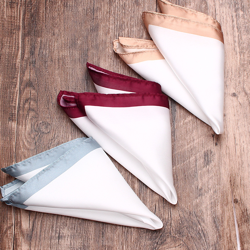 Batistă de buzunar cu model punctat, țesătură jacquard, material poliester, stil modern