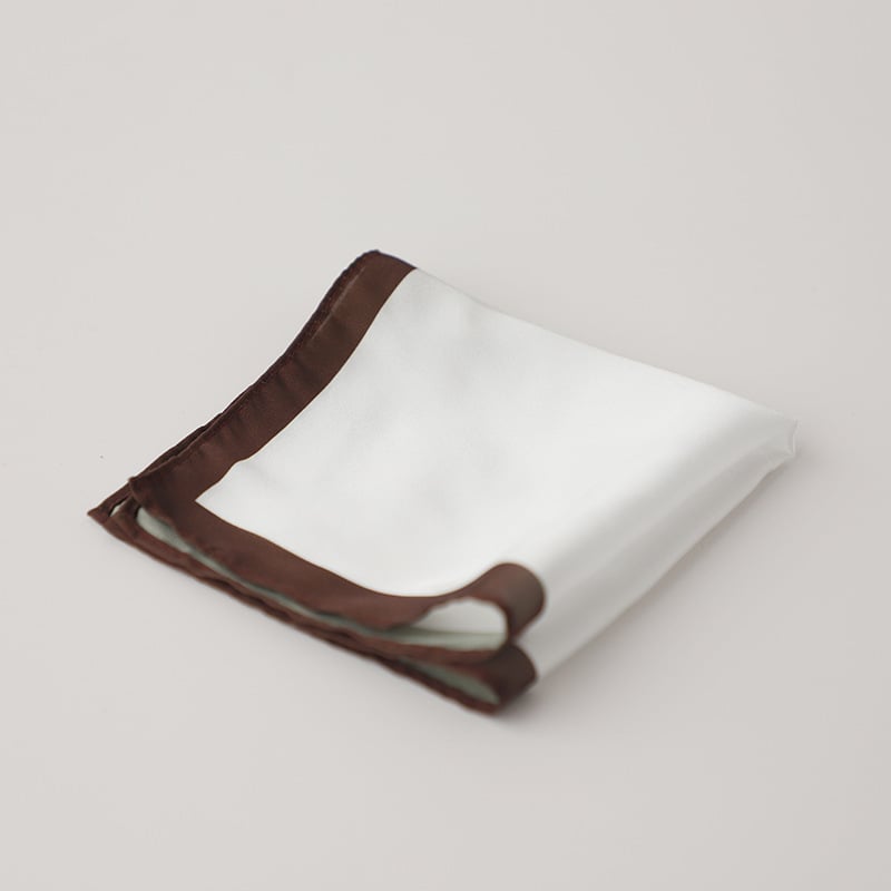 Batistă de buzunar pentru bărbați, stil retro, fibră poliester, model monocrom, ambalaj simplu