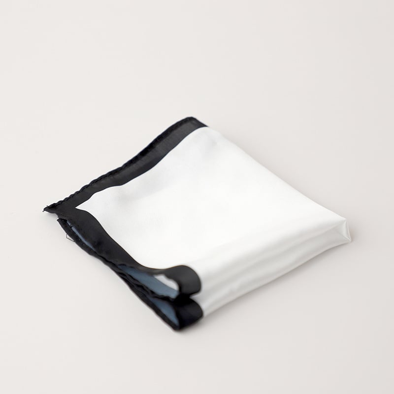 Batistă de buzunar pentru bărbați, stil retro, fibră poliester, model monocrom, ambalaj simplu