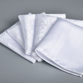 Prosop de buzunar pentru bărbați | stil administrativ | jacquard | model floral | fibre de poliester