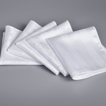 Prosop de buzunar pentru bărbați | stil administrativ | jacquard | model floral | fibre de poliester