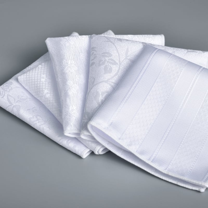 Prosop de buzunar pentru bărbați | stil administrativ | jacquard | model floral | fibre de poliester