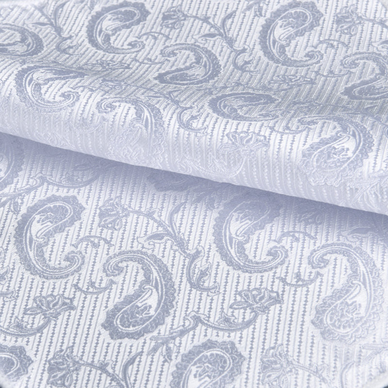 Prosop de buzunar pentru bărbați | stil administrativ | jacquard | model floral | fibre de poliester