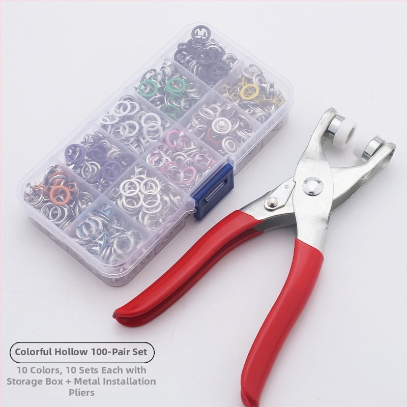 Комплект от 5 метални копчета за дрехи — неръждаема стомана, дизайн с щипкови нокти, подходящ за бельо, ризи, дрехи и детско облекло — Peng Chen