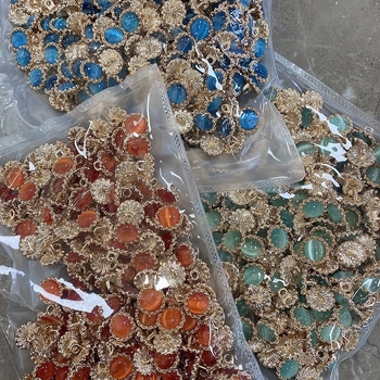 Уникални метални бутони със слънчогледов мотив и перлено покритие за дамски ризи и вълнени жилетки (декоративни акценти котешко око)