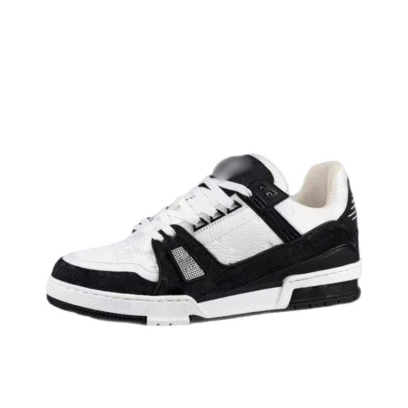 Pantofi de alergare unisex cu partea superioară din bumbac, talpă din cauciuc, închidere cu șireturi, guler scăzut, vârf rotund