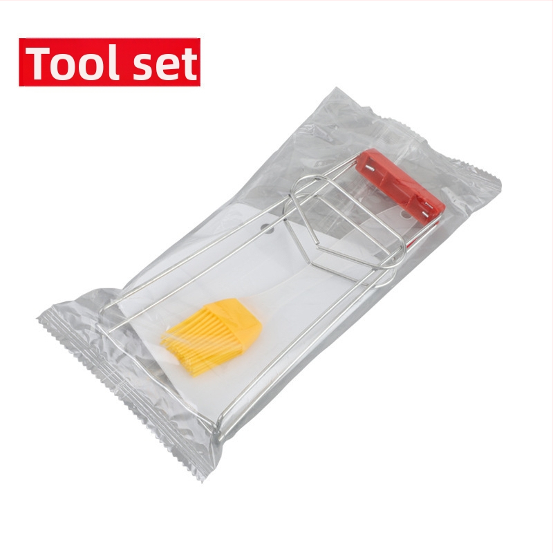 Placă plată din oțel inoxidabil pentru aburire, pătrată, stil modern simplu